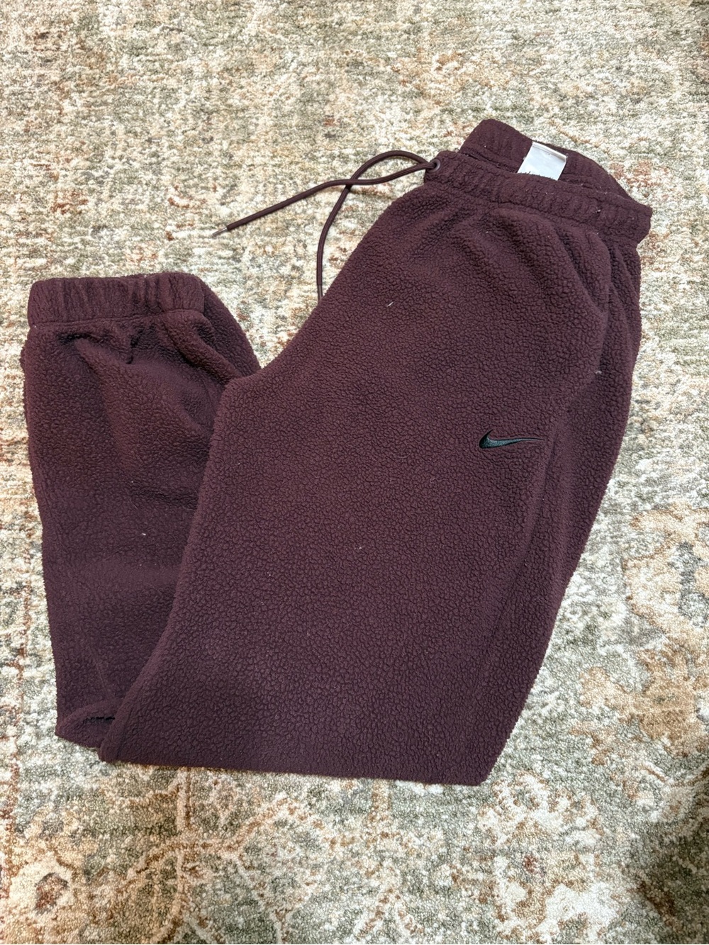 Nike Fleece Jogger Pants - brown Burgundy